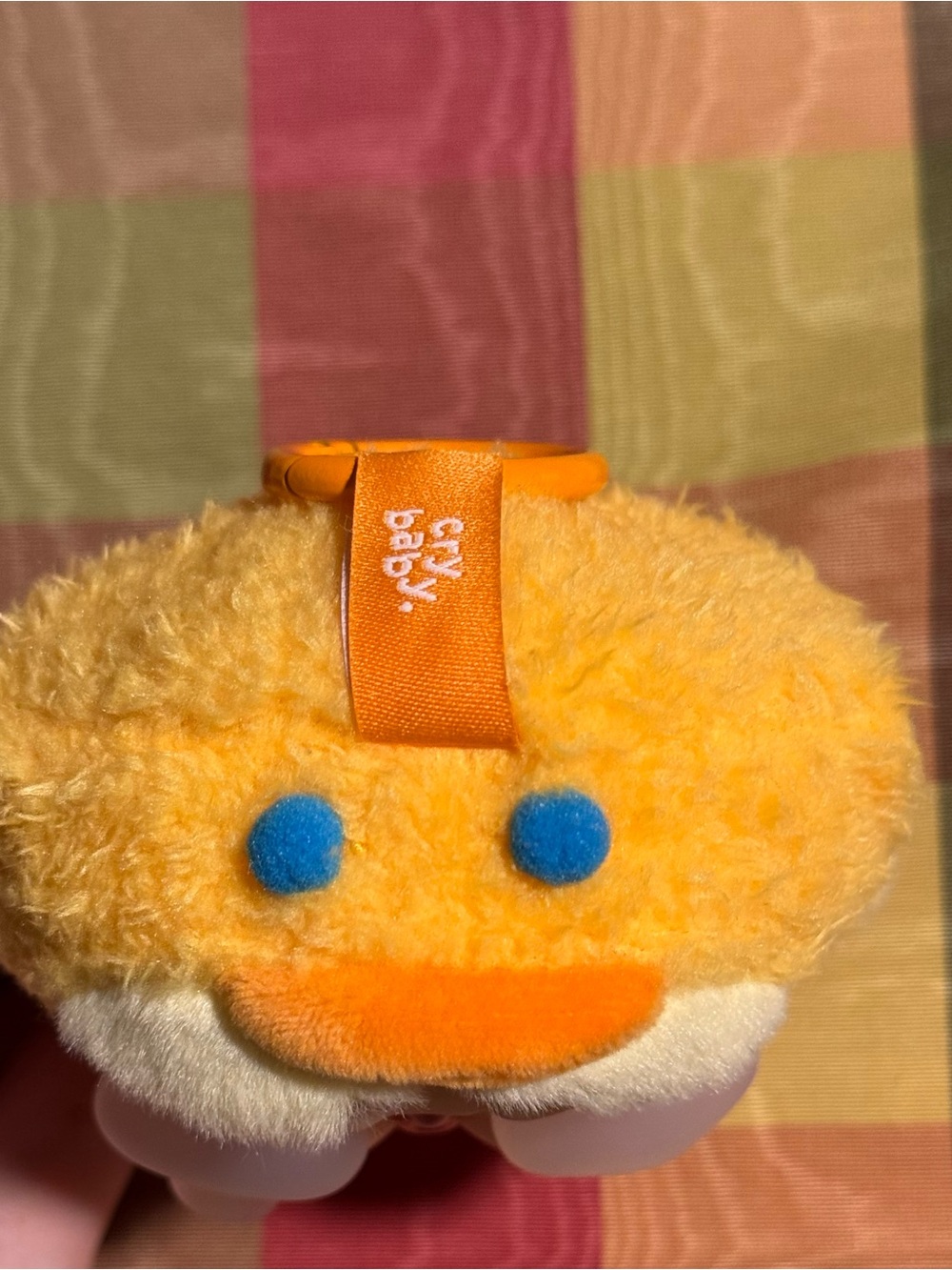 Cry Baby Crying Again Plush Keychain Confirmed Duck (No box) - Picture 4 of 5